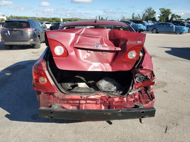 1NXBR32E57Z914400 - 2007 TOYOTA COROLLA CE მუქწითელი ფოტო 6