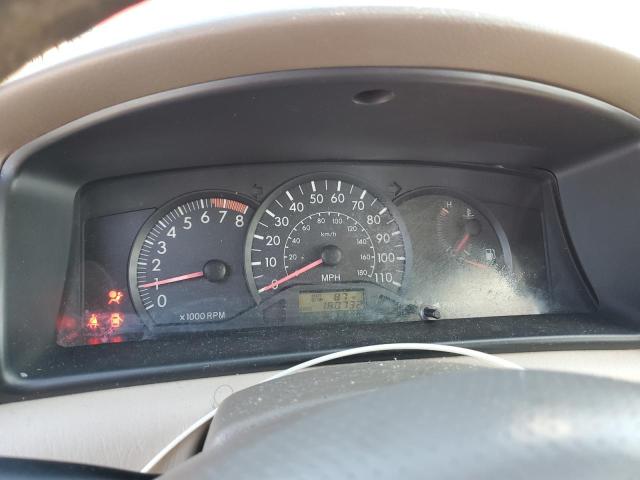 1NXBR32E57Z914400 - 2007 TOYOTA COROLLA CE მუქწითელი ფოტო 9