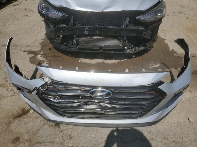 KMHD04LB4JU449662 - 2018 HYUNDAI ELANTRA SPORT SILVER photo 12