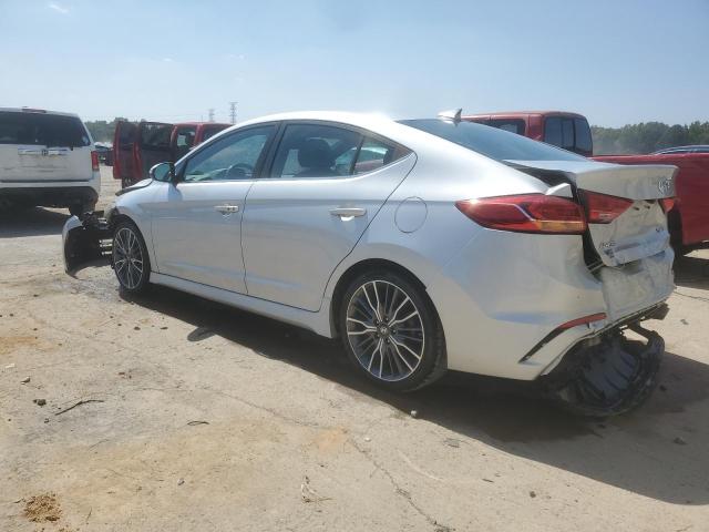 KMHD04LB4JU449662 - 2018 HYUNDAI ELANTRA SPORT SILVER photo 2