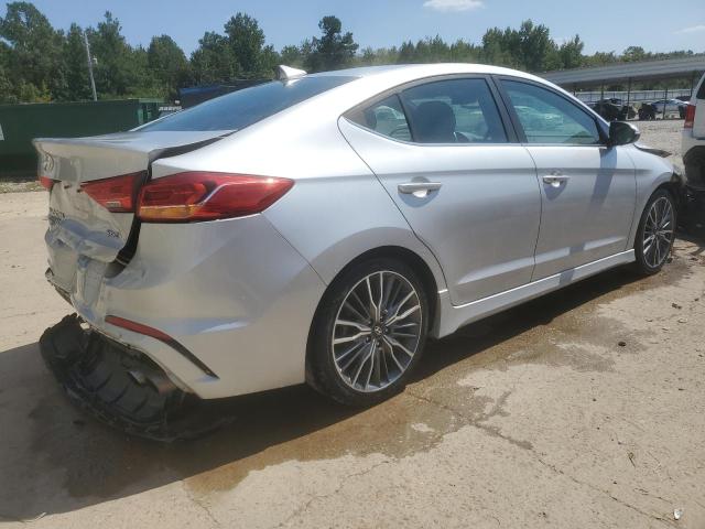 KMHD04LB4JU449662 - 2018 HYUNDAI ELANTRA SPORT SILVER photo 3