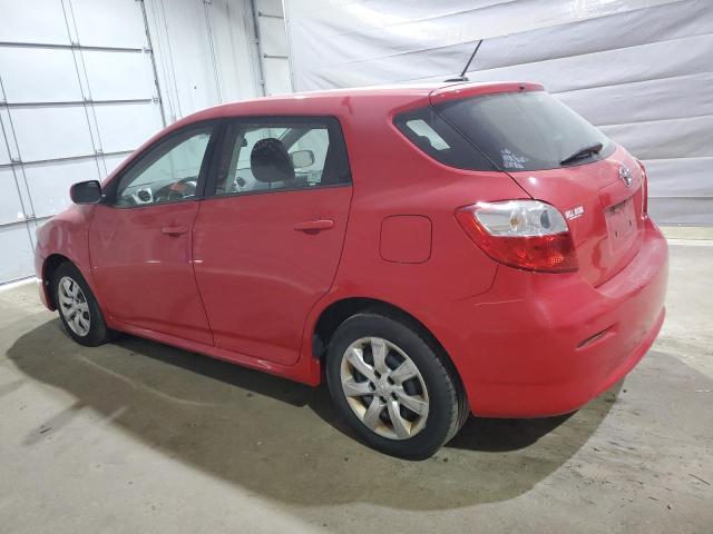 2T1KE4EE5CC049307 - 2012 TOYOTA COROLLA MA S RED photo 2