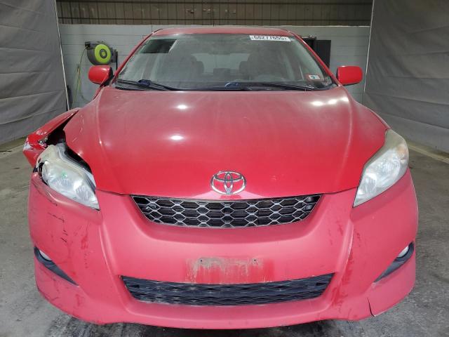 2T1KE4EE5CC049307 - 2012 TOYOTA COROLLA MA S RED photo 5