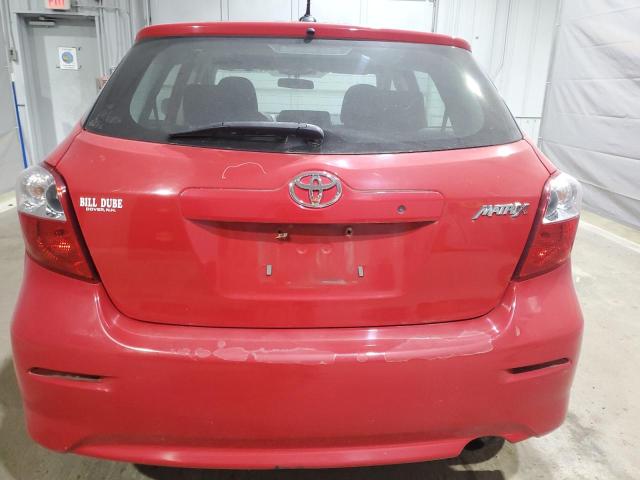 2T1KE4EE5CC049307 - 2012 TOYOTA COROLLA MA S RED photo 6