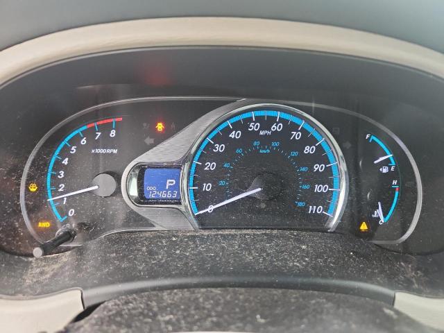 5TDDK3DC5ES093085 - 2014 TOYOTA SIENNA XLE WHITE photo 9