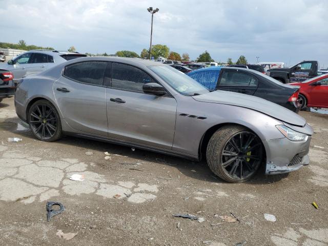 ZAM57XSAXH1206363 - 2017 MASERATI GHIBLI SILVER photo 4