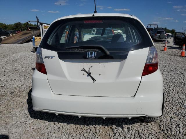 JHMGE8H34CC035669 - 2012 HONDA FIT WHITE photo 6