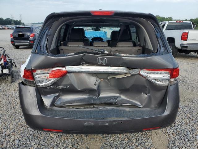 5FNRL5H67GB079330 - 2016 HONDA ODYSSEY EXL GRAY photo 6