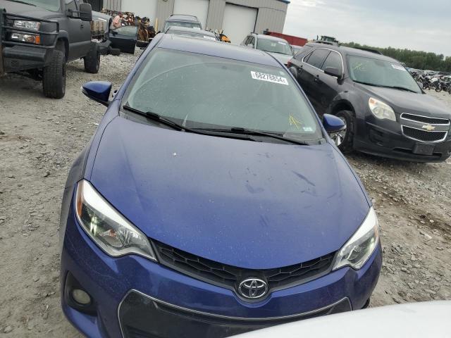 5YFBURHE5EP023742 - 2014 TOYOTA COROLLA L BLUE photo 5