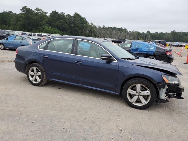 1VWBP7A32DC037607 - 2013 VOLKSWAGEN PASSAT SE 蓝色 照片 4