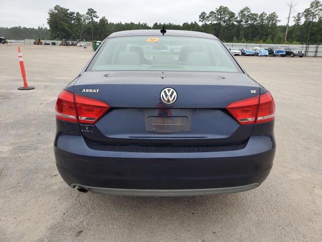 1VWBP7A32DC037607 - 2013 VOLKSWAGEN PASSAT SE 蓝色 照片 6