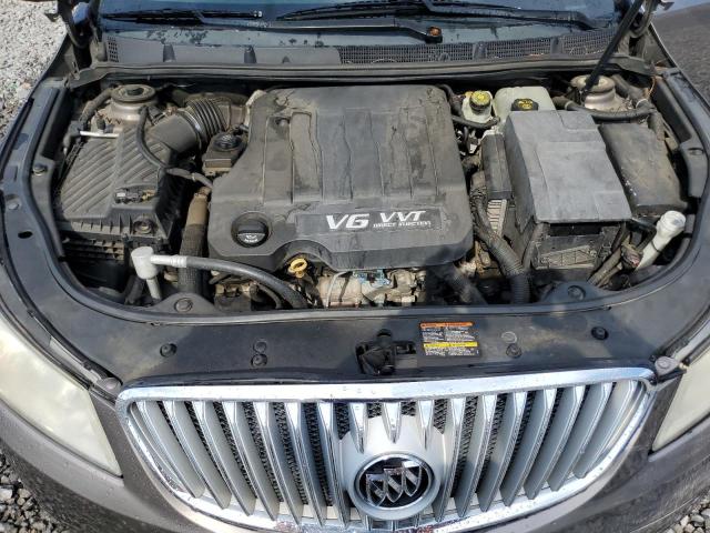 1G4GC5EG6AF177347 - 2010 BUICK LACROSSE CXL GRAY photo 11