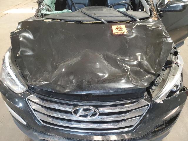 5XYZUDLA4DG107284 - 2013 HYUNDAI SANTA FE S BLACK photo 12