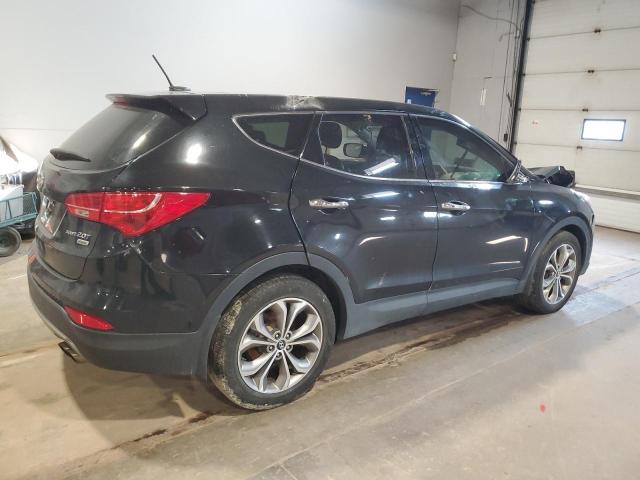 5XYZUDLA4DG107284 - 2013 HYUNDAI SANTA FE S BLACK photo 3