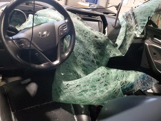 5XYZUDLA4DG107284 - 2013 HYUNDAI SANTA FE S BLACK photo 8