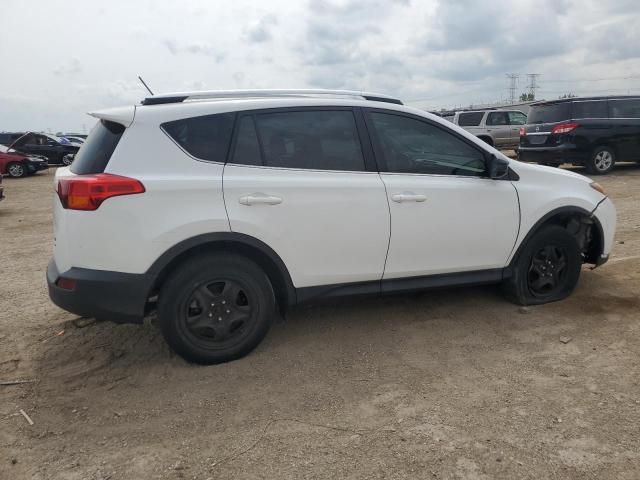2T3BFREV0FW260807 - 2015 TOYOTA RAV4 LE WHITE photo 3