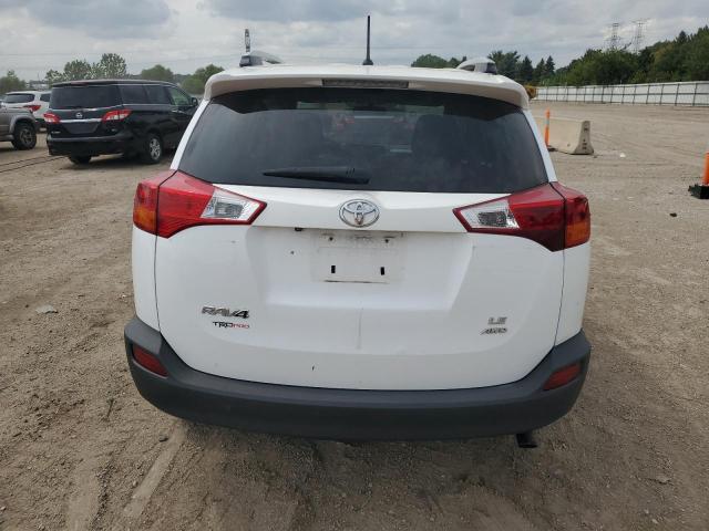 2T3BFREV0FW260807 - 2015 TOYOTA RAV4 LE WHITE photo 6