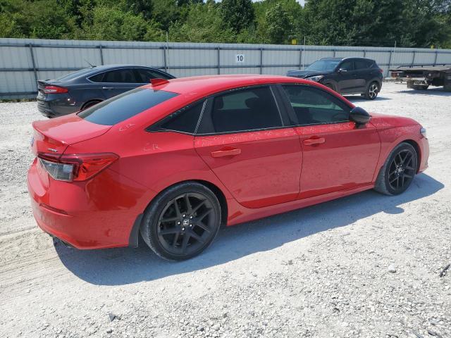 2HGFE2F52NH546314 - 2022 HONDA CIVIC SPORT 红色 照片 3