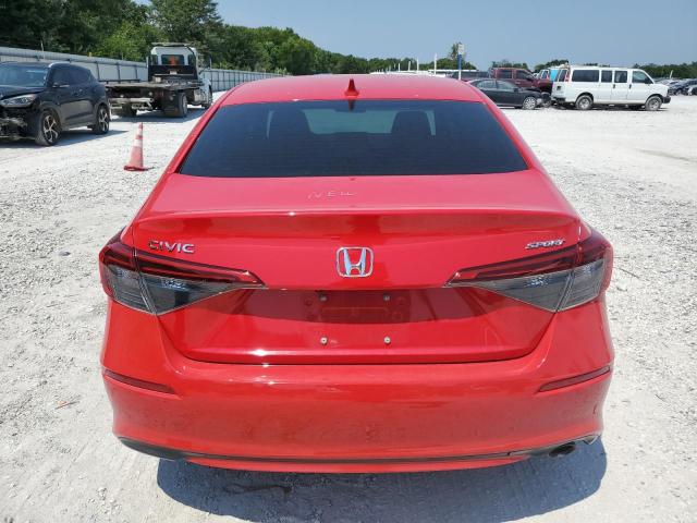 2HGFE2F52NH546314 - 2022 HONDA CIVIC SPORT 红色 照片 6