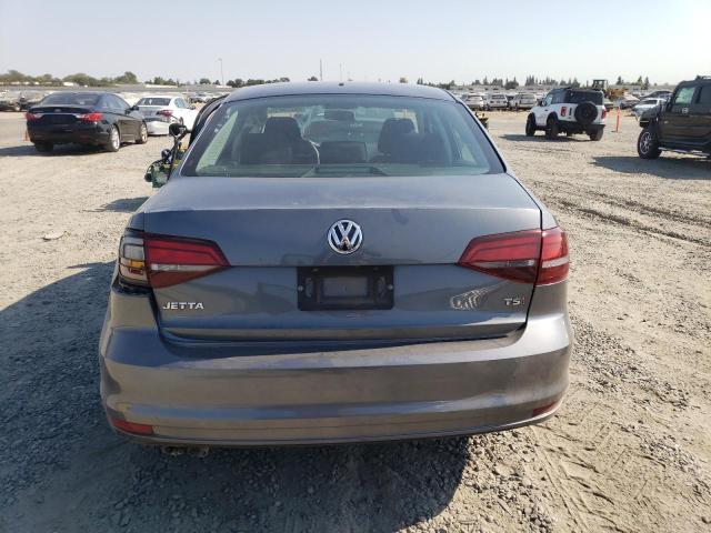3VW2B7AJ0HM398948 - 2017 VOLKSWAGEN JETTA S GRAY photo 6