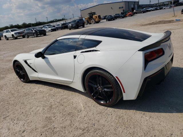 1G1YM2D77E5123212 - 2014 CHEVROLET CORVETTE STINGRAY Z51 3LT WHITE photo 2