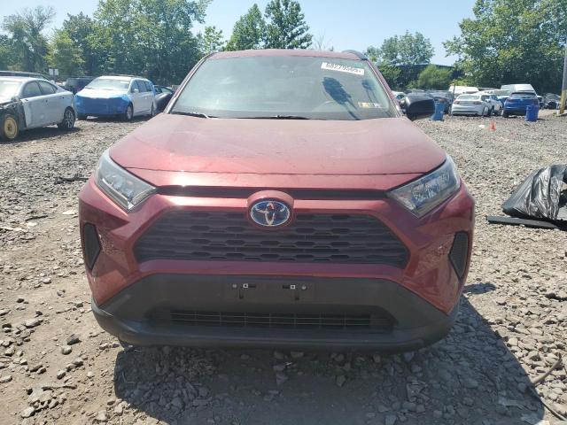 JTMLWRFV9ND138588 - 2022 TOYOTA RAV4 LE BURGUNDY photo 5