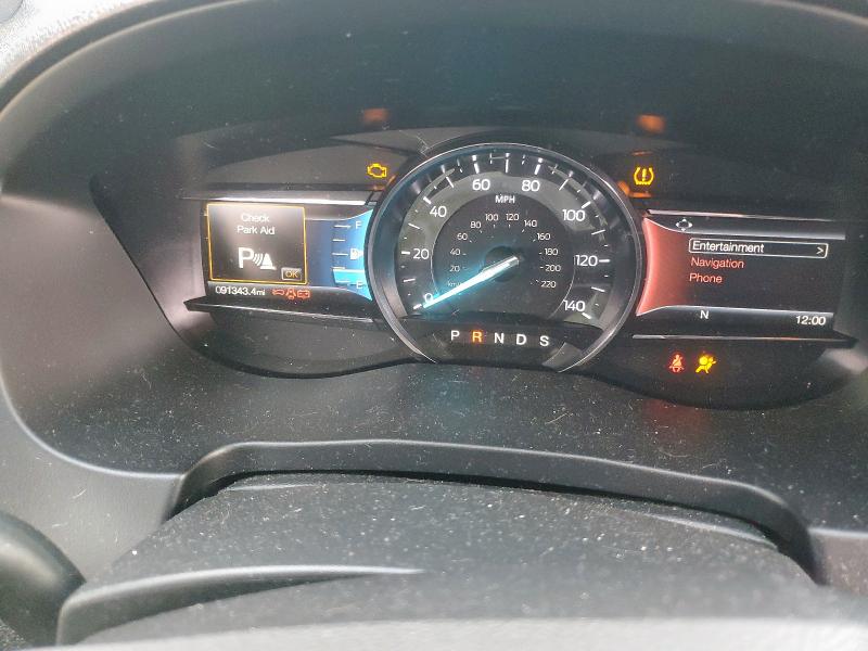 1FM5K7D86JGA18998 - 2018 FORD EXPLORER XLT Bordo foto 9