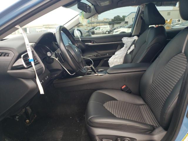 4T1G11AKXPU126320 - 2023 TOYOTA CAMRY SE NIGHT SHADE BLUE photo 7