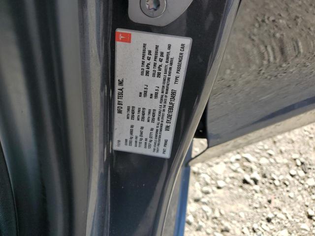 5YJ3E1EB8JF134997 - 2018 TESLA MODEL 3 Grau Foto 12