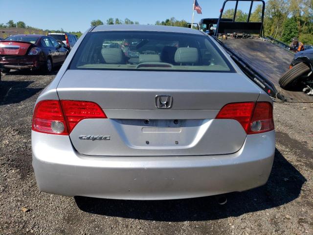 2HGFA16988H332134 - 2008 HONDA CIVIC EXL SILVER photo 6