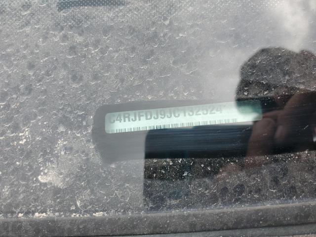 1C4RJFDJ9JC132524 - 2018 JEEP GRAND CHEROKEE SRT-8 BLACK photo 12