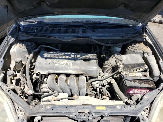 2T1KR32E75C490507 - 2005 TOYOTA COROLLA MA XR GRAY photo 11