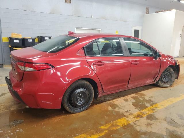 5YFEPMAEXMP186466 - 2021 TOYOTA COROLLA LE 红色 照片 3