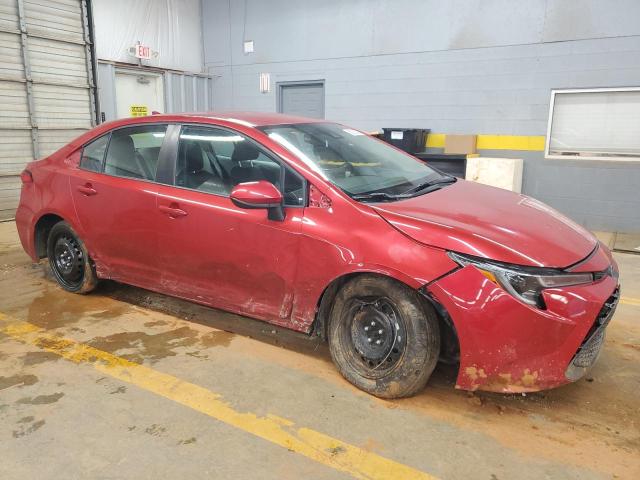5YFEPMAEXMP186466 - 2021 TOYOTA COROLLA LE 红色 照片 4