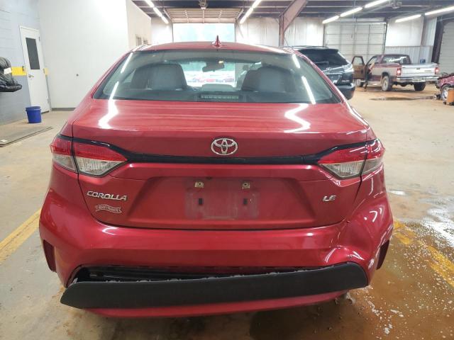 5YFEPMAEXMP186466 - 2021 TOYOTA COROLLA LE 红色 照片 6