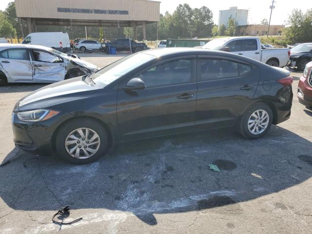 KMHD74LF2HU128177 - 2017 HYUNDAI ELANTRA SE BLACK photo 1