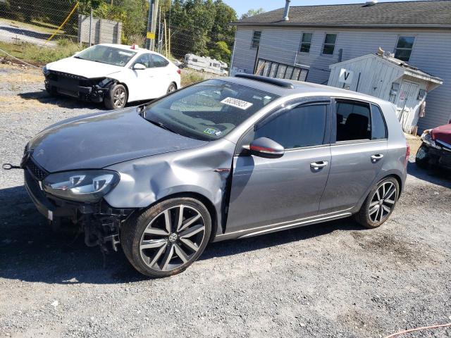 WVWHD7AJ5AW091904 - 2010 VOLKSWAGEN GTI GRAY photo 1