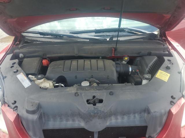 5GAKRDED5CJ292987 - 2012 BUICK ENCLAVE RED photo 12