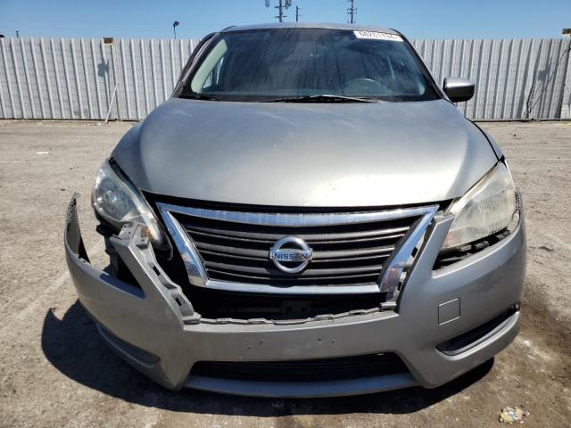 3N1AB7AP4DL608053 - 2013 NISSAN SENTRA S GRAY photo 5