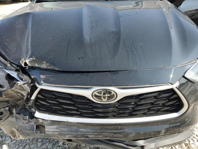 5TDGZRBH2NS560697 - 2022 TOYOTA HIGHLANDER XLE 黑色 照片 12