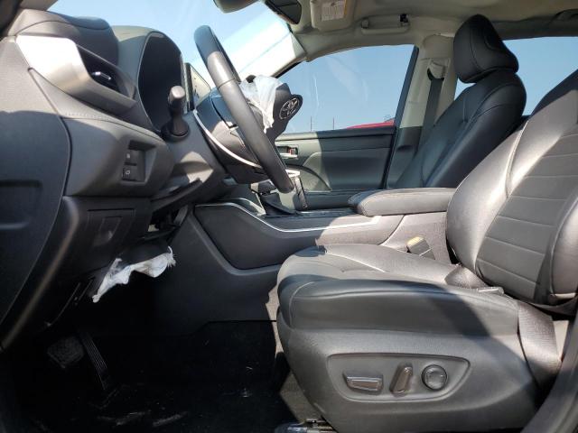 5TDGZRBH2NS560697 - 2022 TOYOTA HIGHLANDER XLE 黑色 照片 7