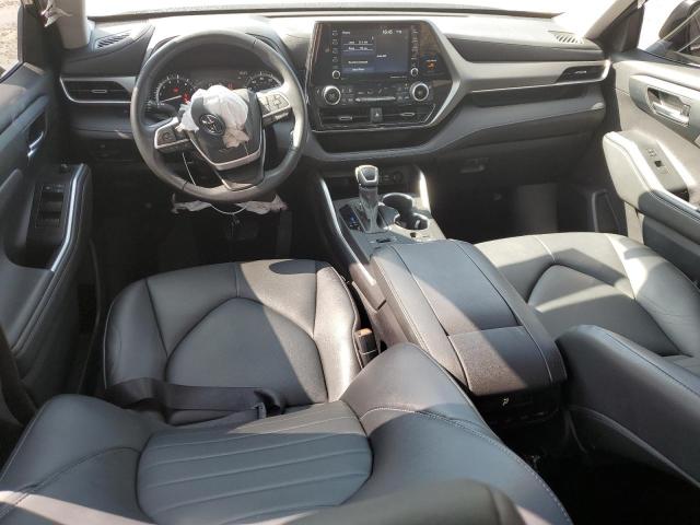 5TDGZRBH2NS560697 - 2022 TOYOTA HIGHLANDER XLE 黑色 照片 8