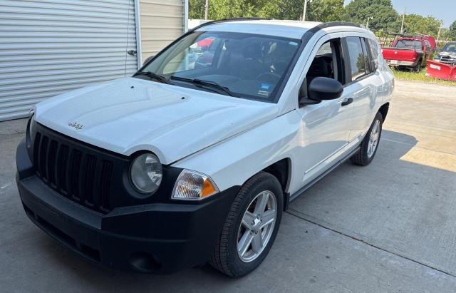 1J8FT47W27D370008 - 2007 JEEP COMPASS WHITE photo 2
