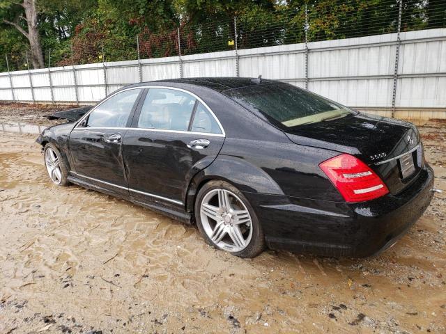 WDDNG7DB2DA521913 - 2013 MERCEDES-BENZ S 550 BLACK photo 2