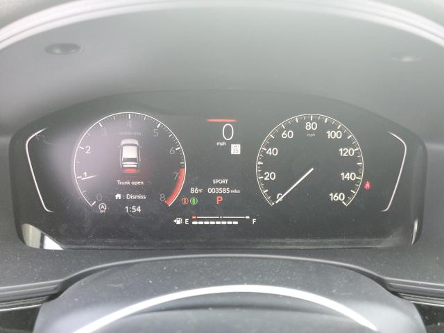 2HGFE2F57PH559692 - 2023 HONDA CIVIC SPORT თეთრი ფოტო 9