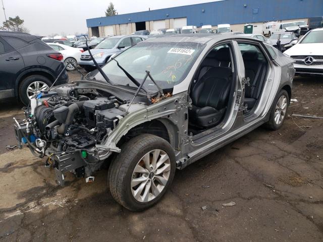 5XXGU4L30JG239032 - 2018 KIA OPTIMA EX SILVER photo 1