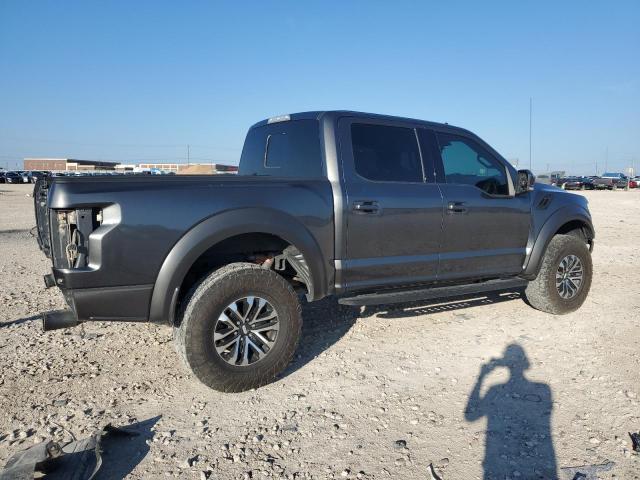 1FTFW1RG7LFA14624 - 2020 FORD F150 RAPTOR GRAY photo 3