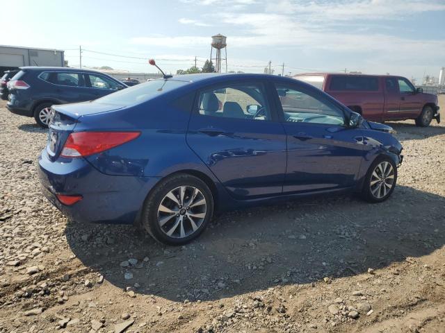 KMHCU4AEXFU806928 - 2015 HYUNDAI ACCENT GLS 蓝色 照片 3