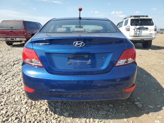 KMHCU4AEXFU806928 - 2015 HYUNDAI ACCENT GLS 蓝色 照片 6