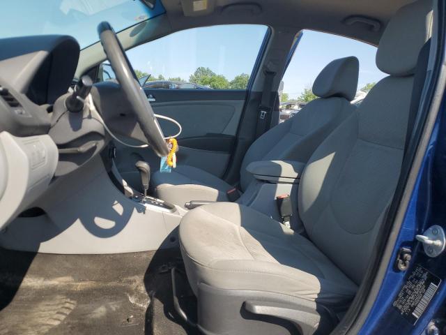 KMHCU4AEXFU806928 - 2015 HYUNDAI ACCENT GLS 蓝色 照片 7
